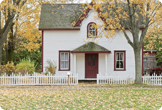 A comfortable, well-maintained home interior